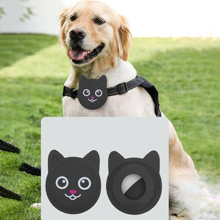 Silicone Pet Protective Case for Apple Airtag Loop GPS Finder Dog Cat Collar AU - Aimall