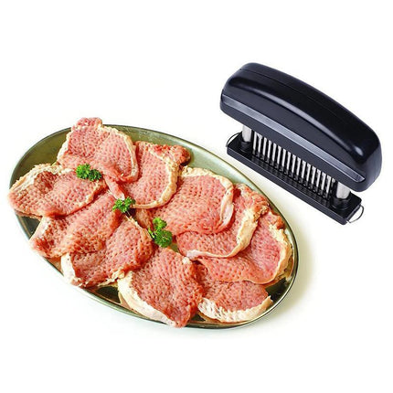 48-Blade Stainless Steel Meat Beef Tenderizer Jaccard Steak Chicken Pouch Hole - Aimall