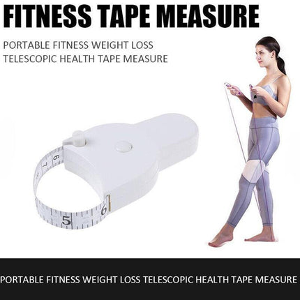 Automatic Telescopic Tape Measure Body Waist Chest Arms Legs Measure Tape AU - Aimall