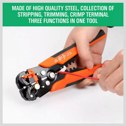 Automatic Wire Cutter Stripper Pliers Electrical Cable Crimper Terminal Tool AU - Aimall