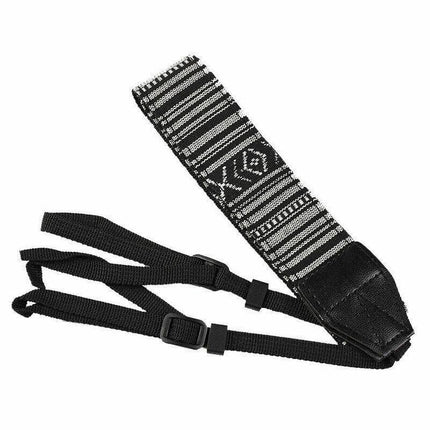 Camera Strap Compatible With Sony Nikon Olympus DSLR Canon Vintage Shoulder Neck - Aimall