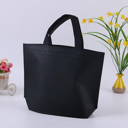 10Pack Reusable Shopping Bags Eco Storage Travel Tote Grocery Bag Non Woven - Aimall