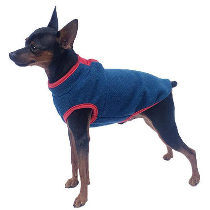 Pet Dog Puppy Winter Warm Fleece Jumper Vest Coat Jacket Apparel Clothes Outdoor - Aimall