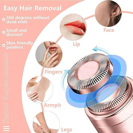4PCS For Gen1 Flawless Touch Facial Clean Hair Remover Replacement Heads Blades - Aimall