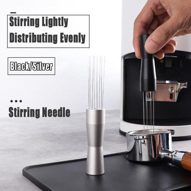 Stainless Steel Coffee Tamping Needle Coffee Powder Distributor Stirring Tool AU - Aimall