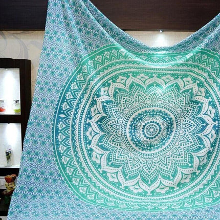 2M Large Indian Bohemian Wall Hanging Tapestry Mandala Tapestries Bedroom Decor - Aimall