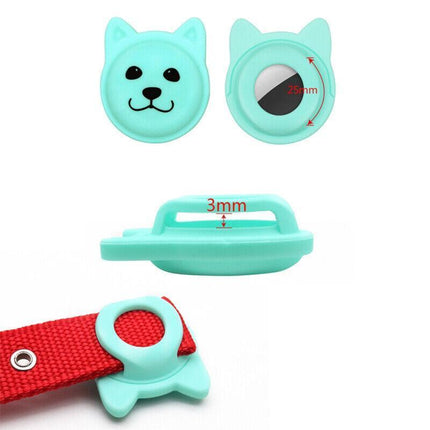 Silicone Pet Protective Case for Apple Airtag Loop GPS Finder Dog Cat Collar AU - Aimall