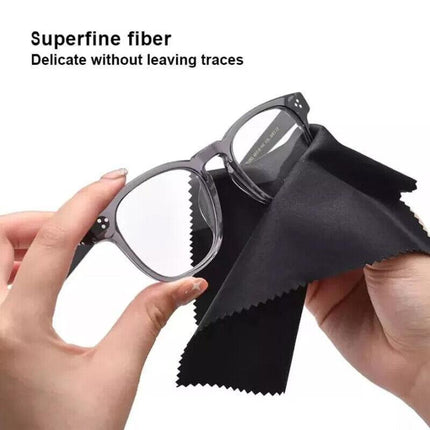 Microfiber Cleaning Cloth Camera Lens Eye Glasses Phone Screen Jewellery Wipes - Aimall