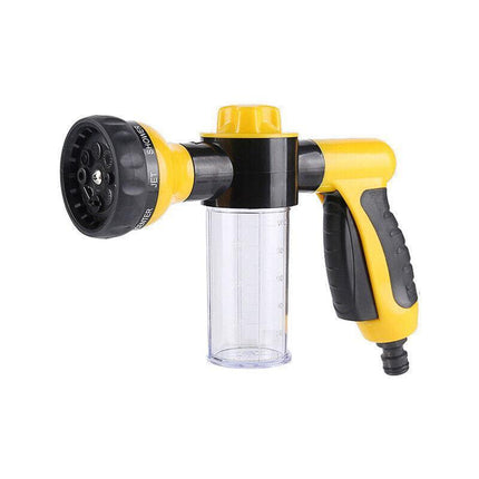 Washing Nozzle Plant Pet Hose 8mode Garden Car Water Foam Sprayer Soap Dispenser - Aimall