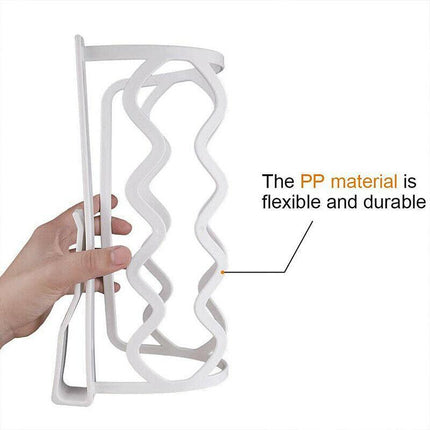 NEW 4PCS Closet Organizer Shelf Divider Clothing Rack Wardrobe Division Board AU - Aimall
