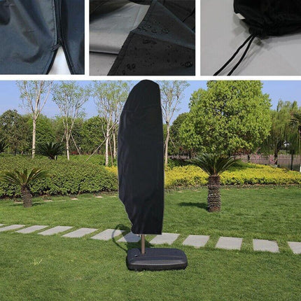 Durable Cantilever Outdoor Garden Patio Shield Parasol Banana Umbrella Cover AU - Aimall