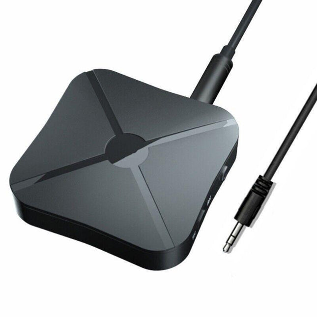 2in1 Wireless Bluetooth Audio Transmitter & Receiver HIFI Car Adapter RCA AUX-in - Aimall