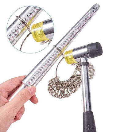 25MM Rubber Mallet Soft Face Hammer Double Side Grip Handle Shaft DIY No Harm AU - Aimall