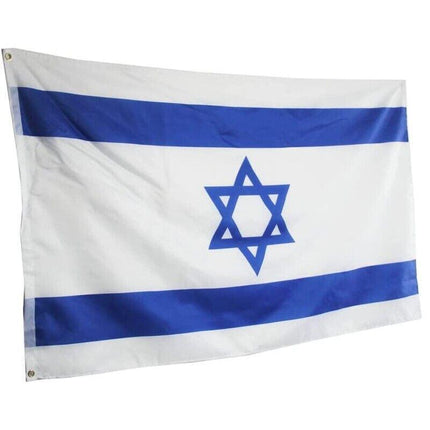 Large Israel Israeli Flag Heavy Duty Outdoor Star of David IL 90x150cm - 3x5ft - Aimall