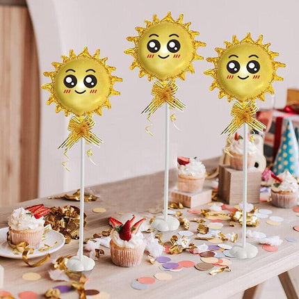 6-24PCS Balloon Stand Base Holder Shower Kids Birthday Wedding Party Table Decor - Aimall