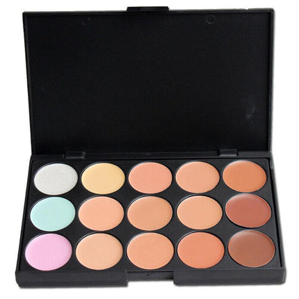 NEW 15Colours Contour Cream Concealer Kit Neutral Makeup Camouflage Palette SALE - Aimall