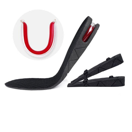 Air Cushion Height Increase Heel Gel Shoes Insoles Inserts Taller Lifts Pad AU - Aimall