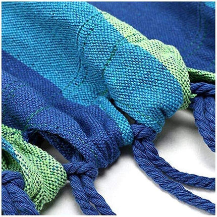 Outdoor Double Hammock Bed Swinging Camping Hanging Tree Strap Hook MEL AU - Aimall