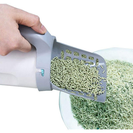 Cat Litter Scoop Integrated Detachable Shovel Holder Poop Pet Sifter Cleaning - Aimall