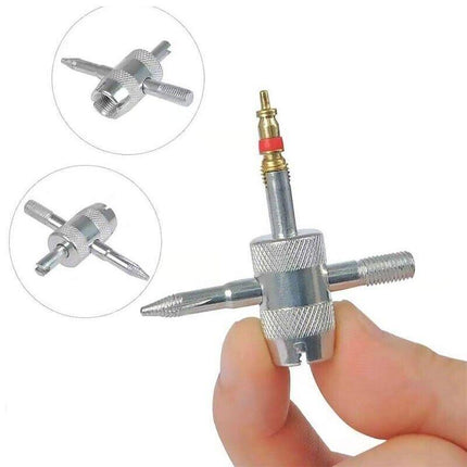 43PCS Car Tyre Valve Tool Stem Puller Base Quick Remover Tire Repair Installer - Aimall