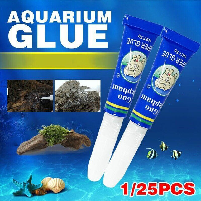 Aquarium Glue Adhesive Glue Aquatic Plant wood Moss Coral Sea Freshwater 5g - Aimall