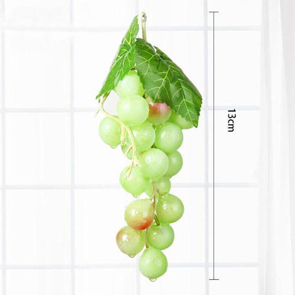 10PCS Bunch Artificial Lifelike Grapes Wedding Decoration Mini Fake Fruit Decor - Aimall
