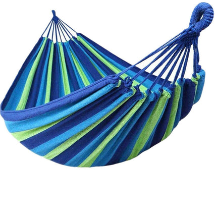 Outdoor Double Hammock Bed Swinging Camping Hanging Tree Strap Hook MEL AU - Aimall