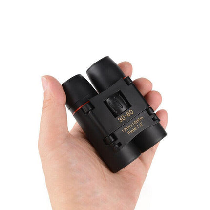 New Day Night Vision Binoculars 30 x 60Outdoor Travel Folding Telescope Stock - Aimall