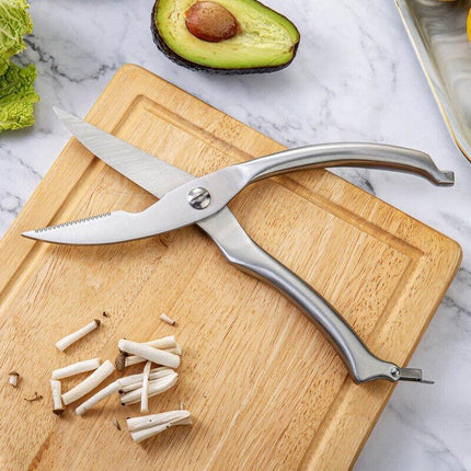 Knives Kitchen Shears Stainless Steel Poultry Fish Chicken Bone Kitchen Scissors - Aimall
