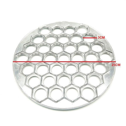 37 Holes Dumpling Mould Aluminum Mold - Aimall