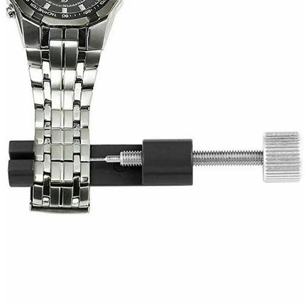 Metal Adjustable Watch Band Bracelet Repair Tool Link Pin Remover 6 Replace Pins - Aimall