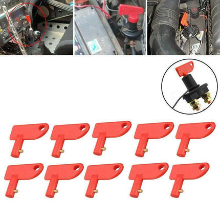 2PCS Battery Car Off Spare Switch Universal Key Cut Power Isolator Kill AU Stock - Aimall