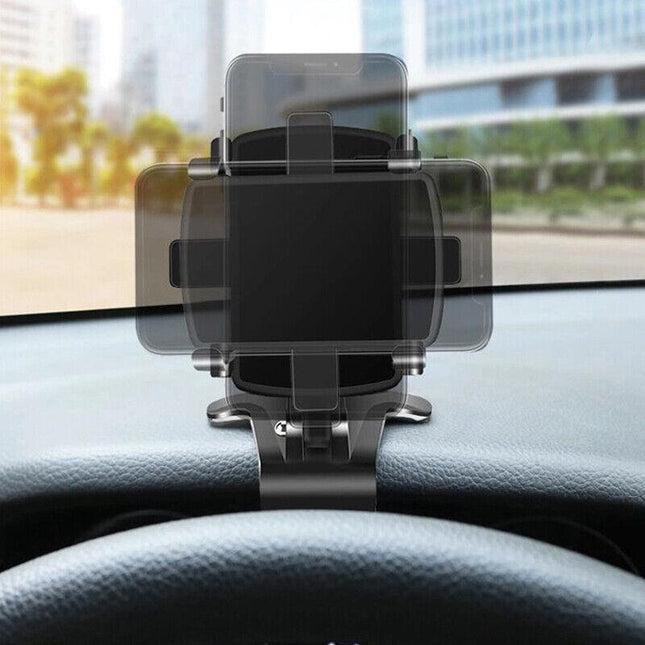 360° Clip On Dashboard Dash Mount Mobile In Car Phone Holder Stand Cradle iphone - Aimall