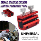 Universal Motorcycle Dual Cable Oiler Luber Lubricator Tool MX Dirt bike - Aimall