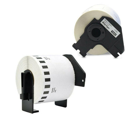 8 Rolls Compatible Brother DK-11202 White Label for QL-570 QL-700 62x100mm PP500 - Aimall