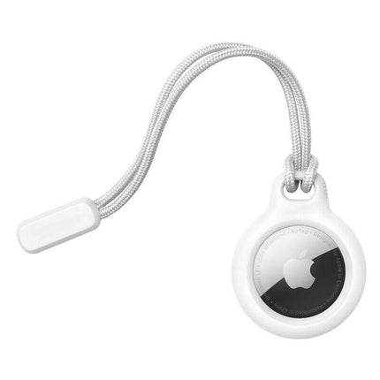 For Apple AirTag Air Tag Lanyard Case Protector Protective Cover Shell Key Chain - Aimall