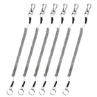 6x Fishing Lanyards Boating Ropes Kayak Secure Pliers Lip Grips Tackle Fish Tool - Aimall
