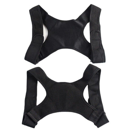 Posture Corrector Women Men Shoulder Brace Back Support Strap Belt Adjustable - Aimall
