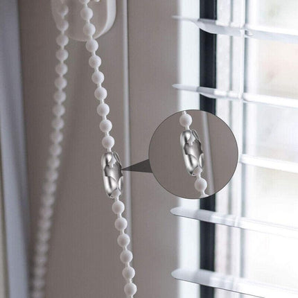 UPto20x Connector Roman Roller Blind Ball Chain Cord Joiner Vertical HollandPart - Aimall