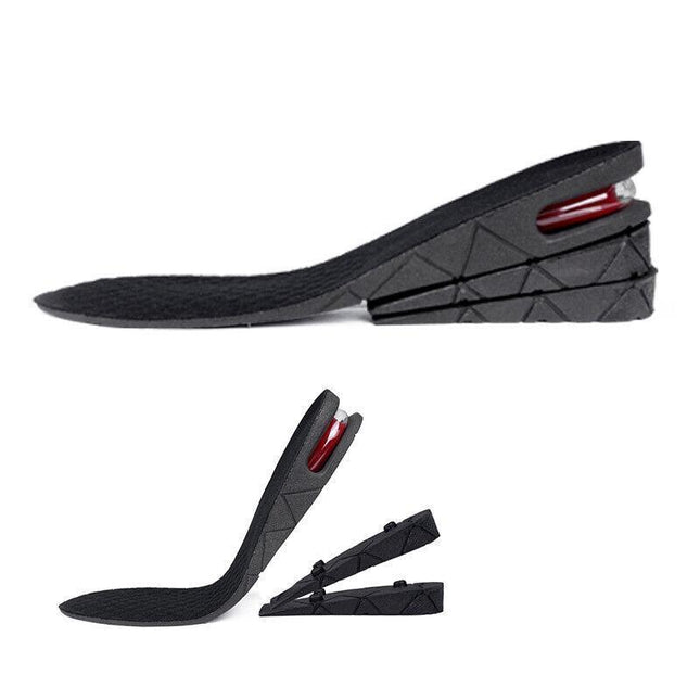 Air Cushion Height Increase Heel Gel Shoes Insoles Inserts Taller Lifts Pad AU - Aimall