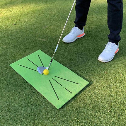 Golf Training Mat for Swing Detection Batting Golf Aid Game Practice Training AU - Aimall