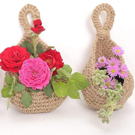 Hanging Wall Organizer Vegetable Fruit Basket Kitchen Storage Pouch Bag DIY 6Size - Aimall