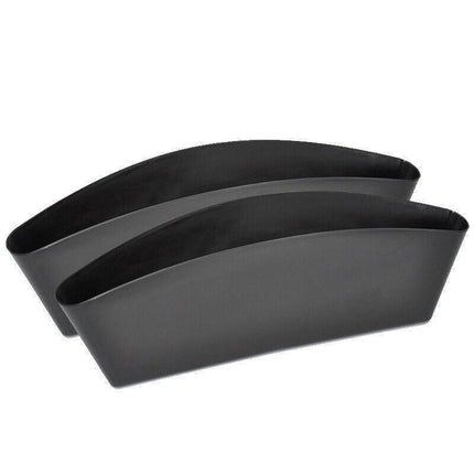 2PCS Car Seat Organiser Keys Pocket Caddy Phone Holder Side Slit Gap Storage Box - Aimall