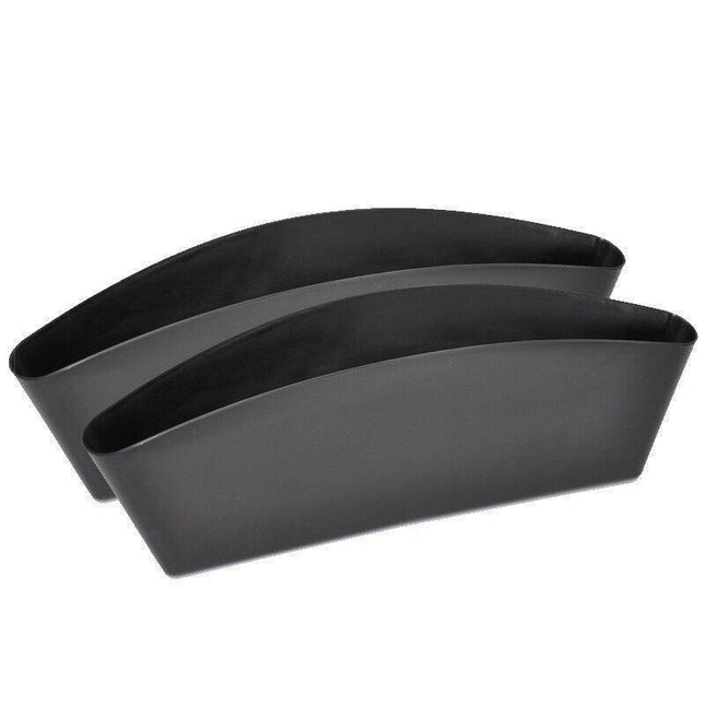 2PCS Car Seat Organiser Keys Pocket Caddy Phone Holder Side Slit Gap Storage Box - Aimall