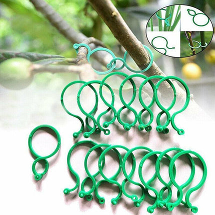 100pcs Garden Plant Clip Reusable Fruits Tomato Vine Grow Support Holder Straps - Aimall