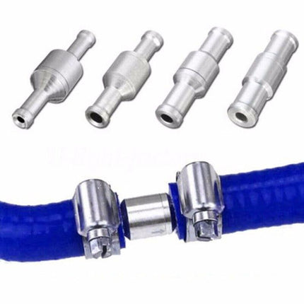 2X 6/8/10/12mm One Way Non Return Check Valve Air Fuel Petrol Diesel Oil Vacuum - Aimall