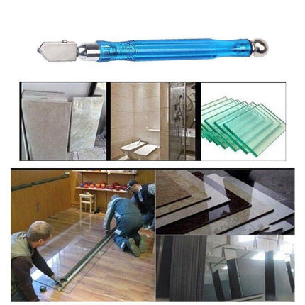 3-12 MM Glass Cutter Oil Feed Tungsten Carbide Alloy Cutting Wheel Glazing Tool - Aimall