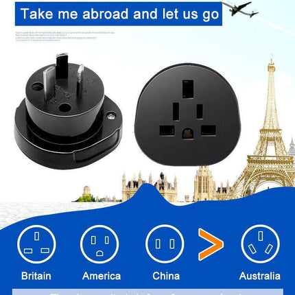 Universal Australia Travel Power Plug Adapter Converter US/EU/UK - Aimall