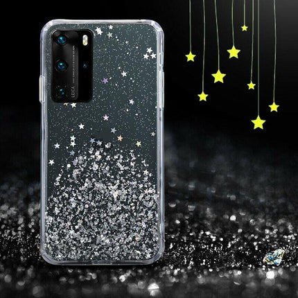 For Samsung Galaxy S20 FE S21 Ultra S20 Shockproof Bling Glitter Soft Case Cover - Aimall