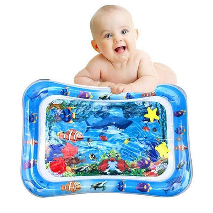 Baby Water Play Inflatable Mat Kids Children Infants Tummy Fun Time Sea World AU - Aimall